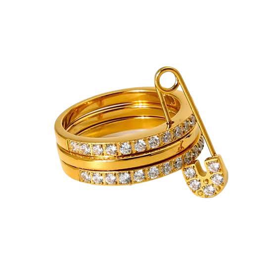 3 Layer Safety Pin Ring
