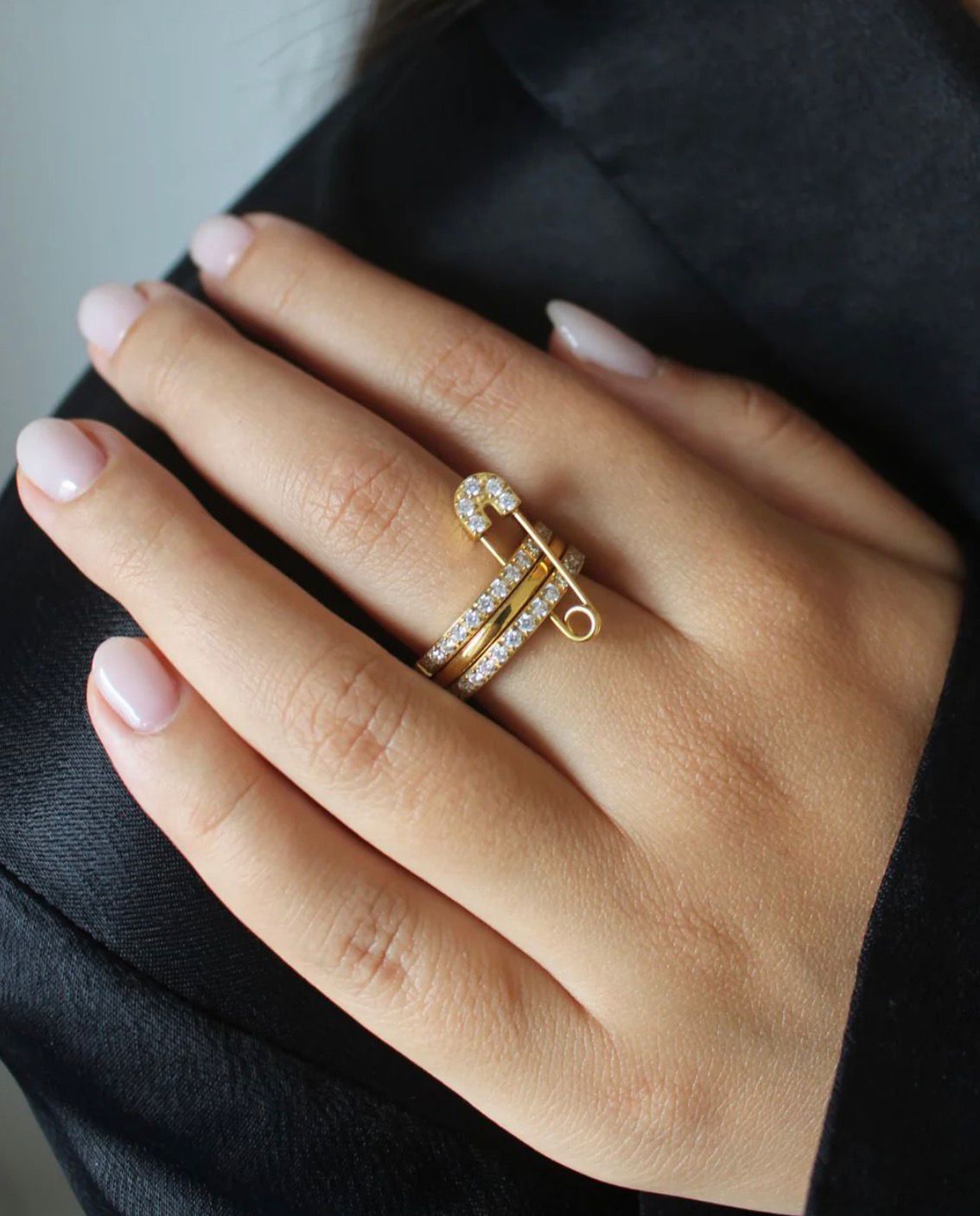 3 Layer Safety Pin Ring