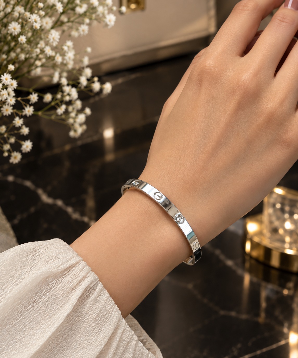 Cartier Stone Handcuffs