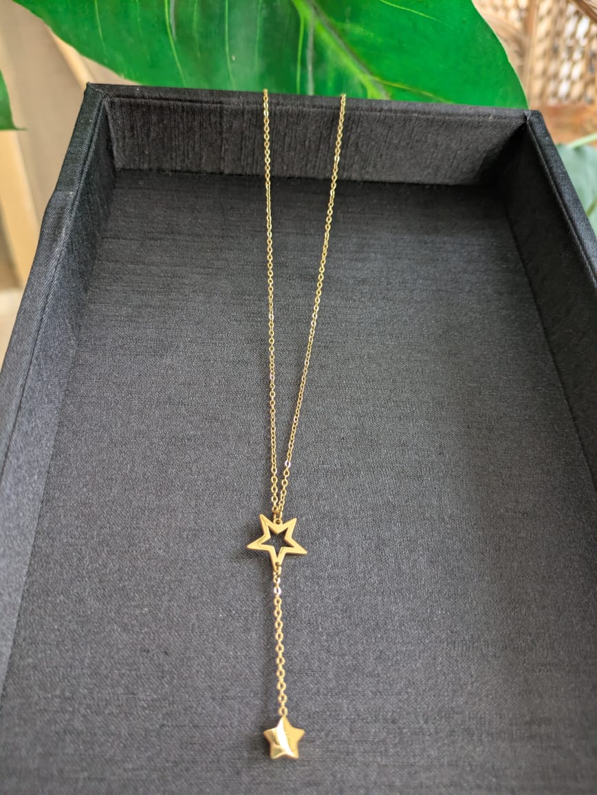 Gold Plated Star Necklace