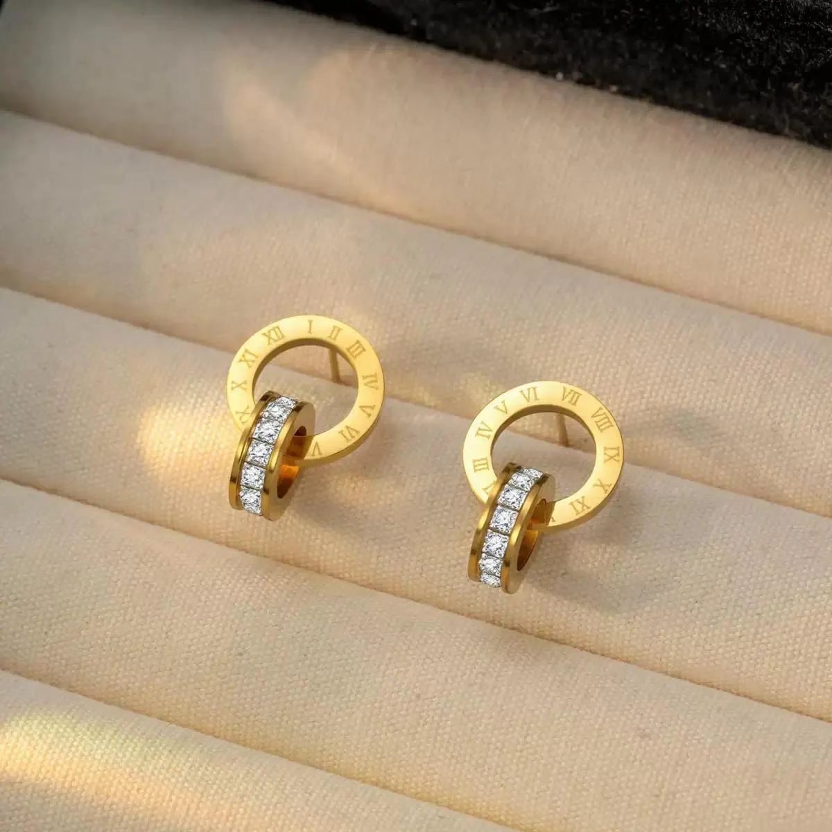 Bvlgari Double Stone Earings