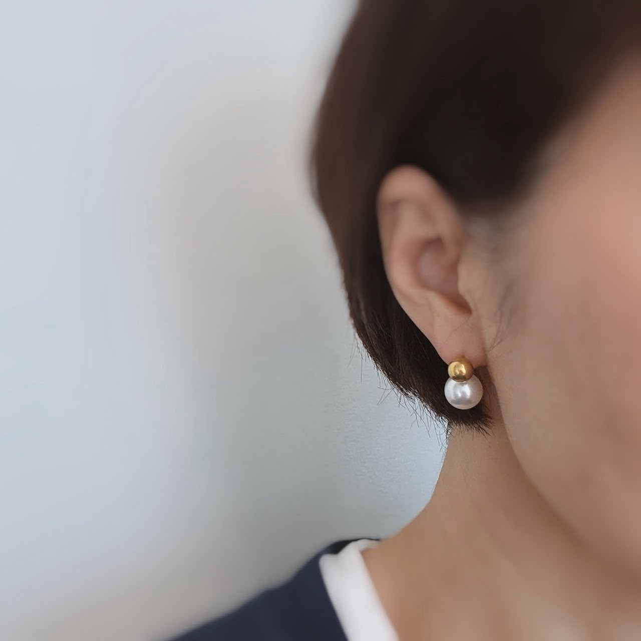 Pearl Ball Studs